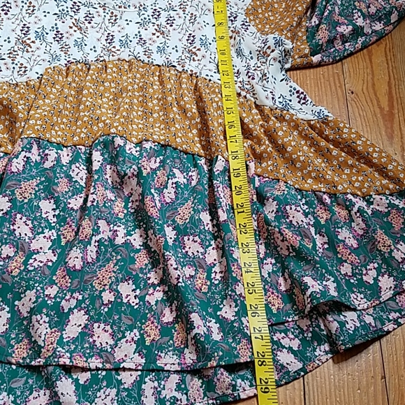 Hailey & Co. Peasant Boho Blouse - Picture 7 of 9